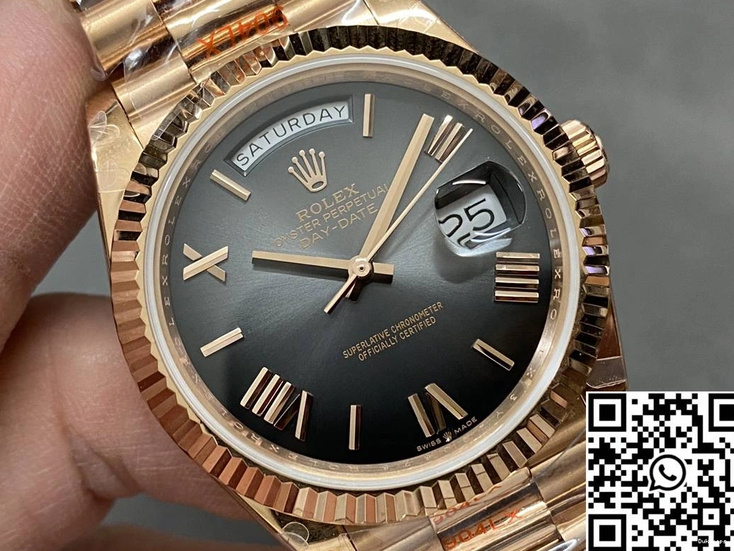 QF Dial Factory Day Grey Date Steel 228235-0055 v5 Rolex Tungsten 0403